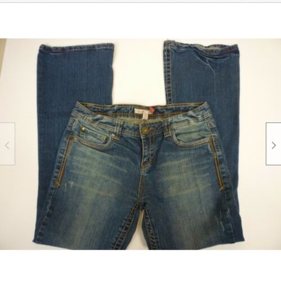 Aéropostale | Jeans | Aeropostale Hailey Flare Jeans Womens 112 Short Blue Low Rise 5pocket 65f8f4ae34e25395a341f73c - Foto 9